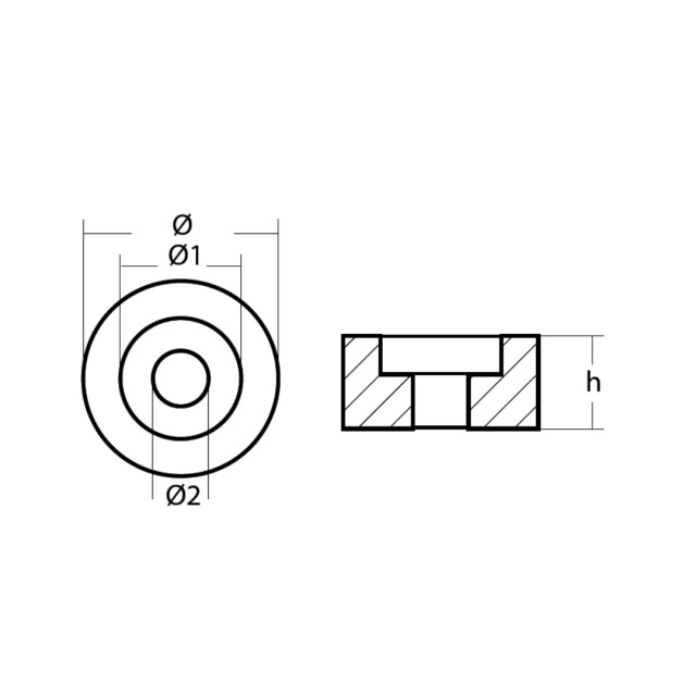 Anode Suzuki Washer  - Rondella per Fuoribordo Suzuki