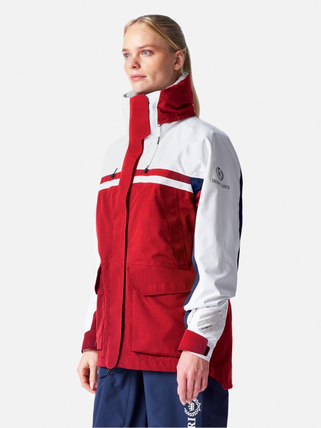 Womens Biscay Jacket Red