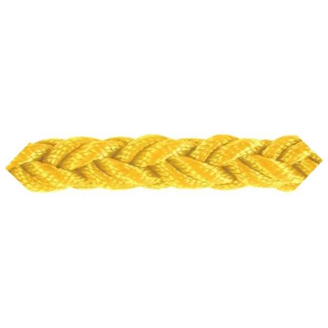 SQUARELINE-PP Yellow floating mooring rope