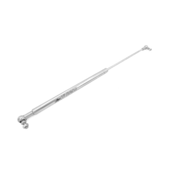 Stainless steel gas springs with sphere head open 380 mm force 10 kg