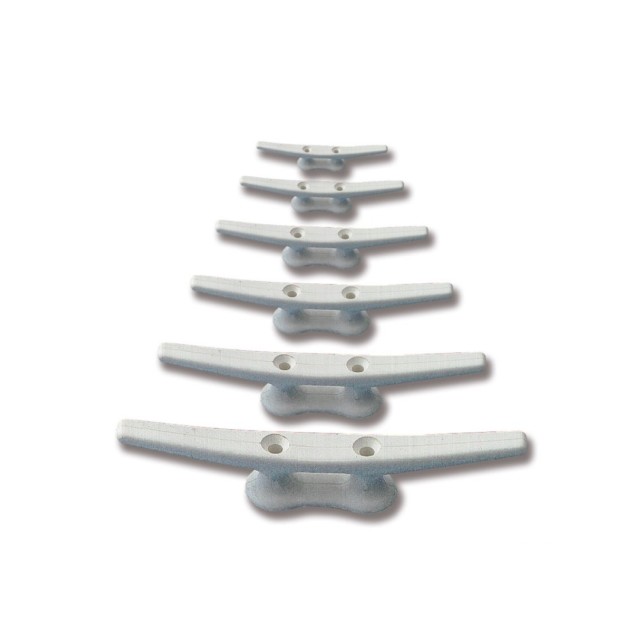 White color open base cleat length 60 mm