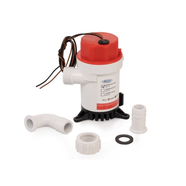 Cartridge Bilge Pump 1100 GPH  Standard 12V