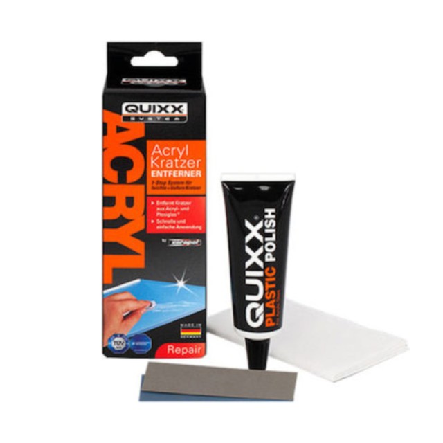 Quixx Acrylic Scratch Remover , Scratch Repair Ointment for Car Plastic Scratches 50gr