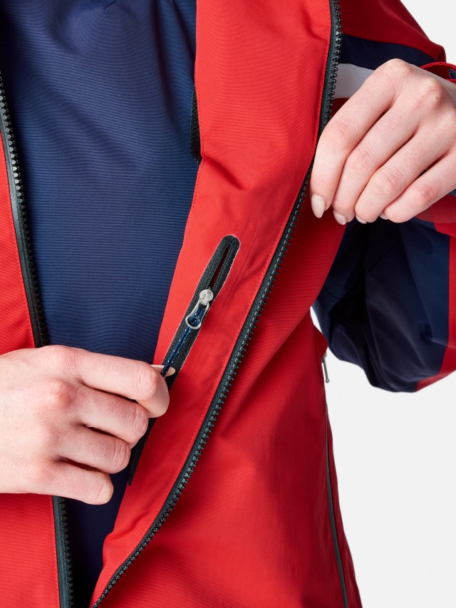 Νιτσεράδα με κουκούλα Γυναικεία SAIL JACKET Κόκκινο χρώμα