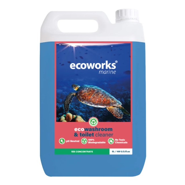 Eco Works Marine Οικολογικό Καθαριστικό Τουαλέτας Συμπυκωμένο