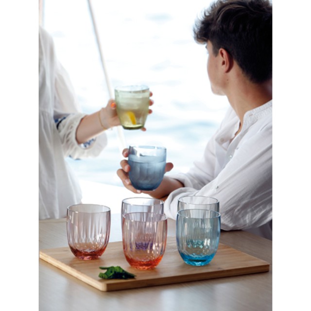 Water or Beverage Glasses Ecozen BPA Free Party Stars (Set of 6 pieces)