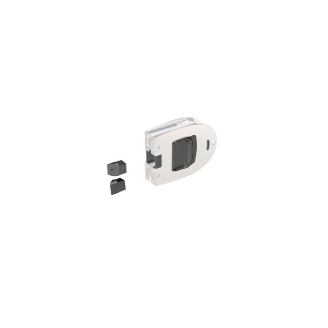 Omni Transom Λαβή με Spring Bolt (Πάχος Πόρτας 25–31 mm, Χρώμιο)