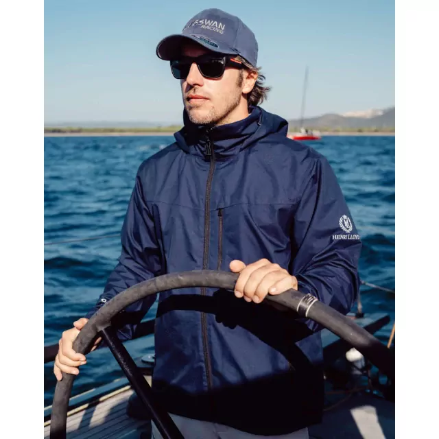 Mens Jacket Cool Breeze Navy Blue