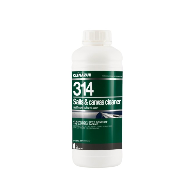 Clinazur 314 Sails And Canvas Cleaner 1lt (ΕΧ 214)