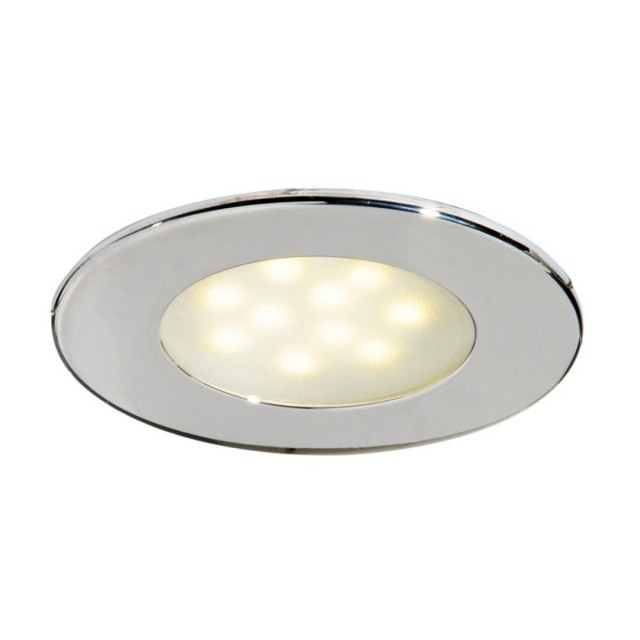 Atria LED spotlight polished SS