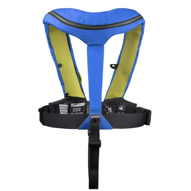 Deckvest Cento 100N Παιδικό Σωσίβιο, Αυτόματο, Harness, Μπλε