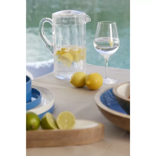 Ms Happy Wine Glass – Clear , Set 6 U.