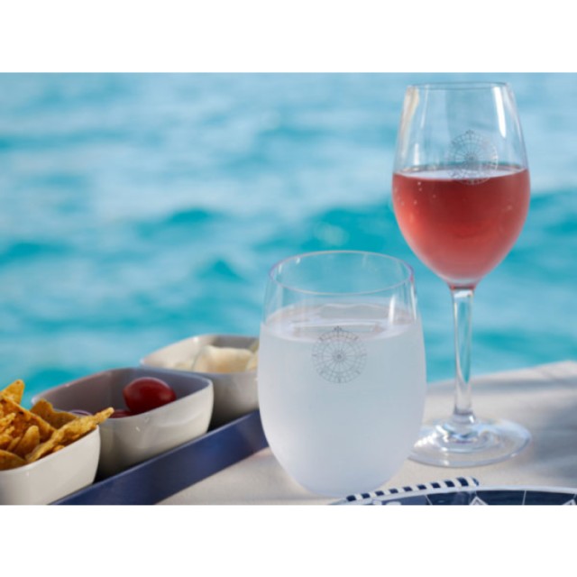 Ποτήρι Κρασιού Party Clear Ecozen , 6 τεμ.