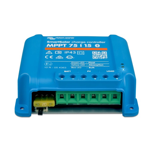 Victron SmartSolar MPPT 75/15 Solar charge controller for solar panels - 24V 15A