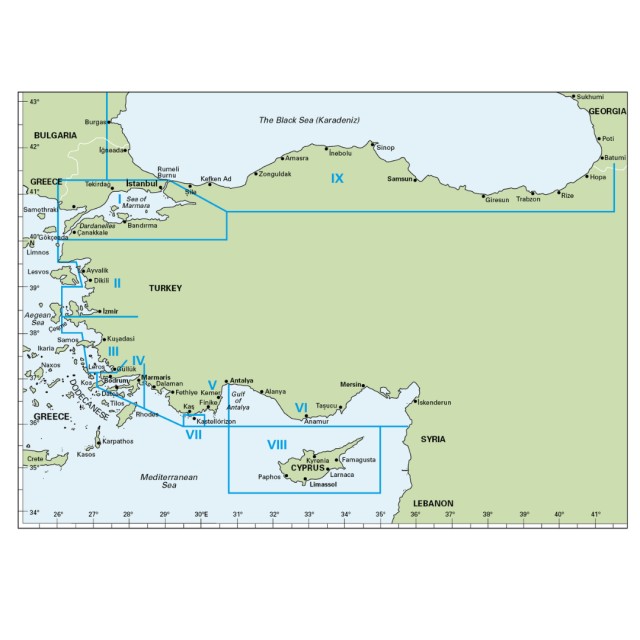 Turkish waters & Cyprus pilot