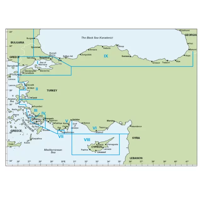 Turkish waters & Cyprus pilot