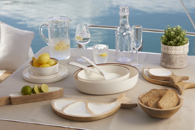 Bowl Ivory, Maldivas Set 6U