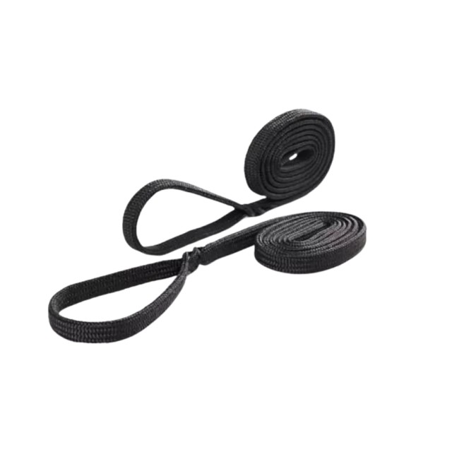 Διπλό Σχοινί Fender 8 mm × 2 m (Μαύρο) – Ζεύγος