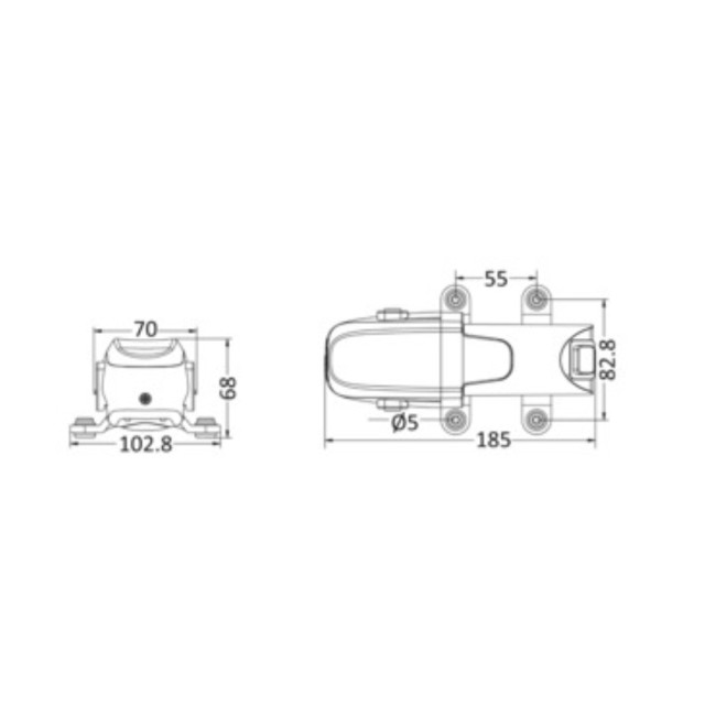 Europump 4 Πρεσοστατική Αντλία Νερού 5,6 l/min , 1,5 gallon/min 12v