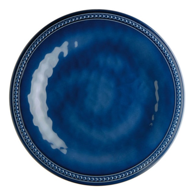 Melamine Dinner Plate Φ27cm Blue Harmony Marine Business (Set of 6 Pieces)
