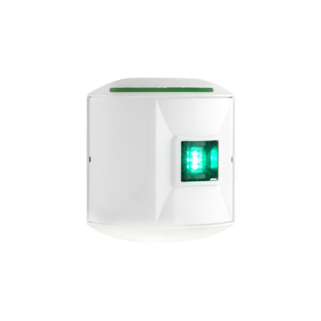 Navigation Light S44 LED Starboard, White - Green