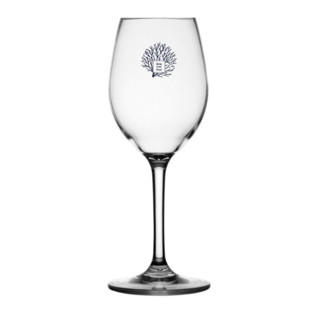 Wine Glass Anti-Slip Φ5.5cm Living Marine Business Copolyester (T) – BPA Free (Set of 6 Pieces)