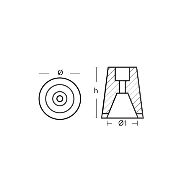 Anode Sole Prop Φ 45-50