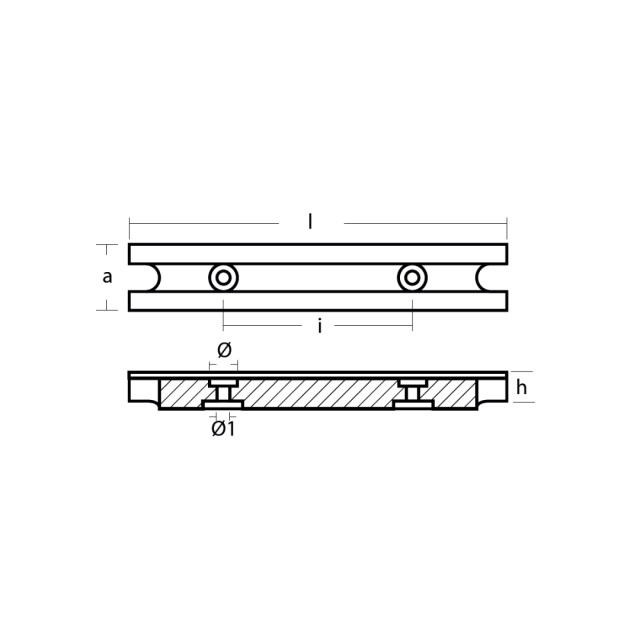 Ανόδιο Yamaha Bar για Στήριγμα Κινητήρα