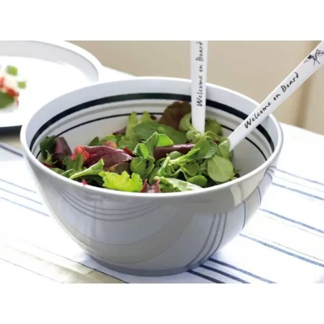 Melamine Salad Bowl And Servers Welcome On Board