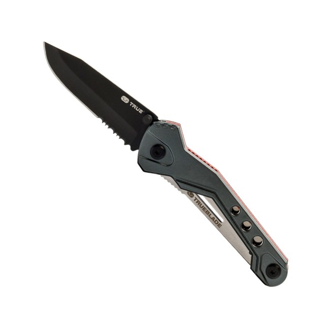 Trueblade Pocket Knife Black with Blade made of Stainless Steel