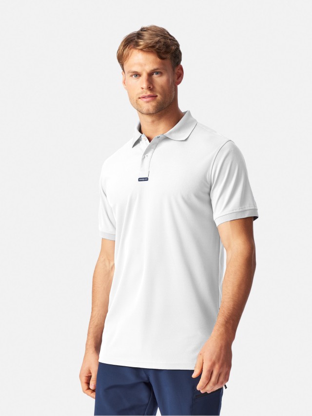 Τενχικό Polo κοντομάνικο Dri-Fast Polo WHITE