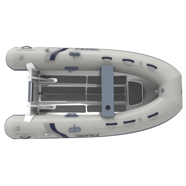 Ultralite with single aluminium hull