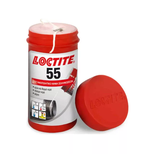 Στεγανοποιητικό Σωλήνων Loctite 55 Νήμα Στεγανοποίησης 160m