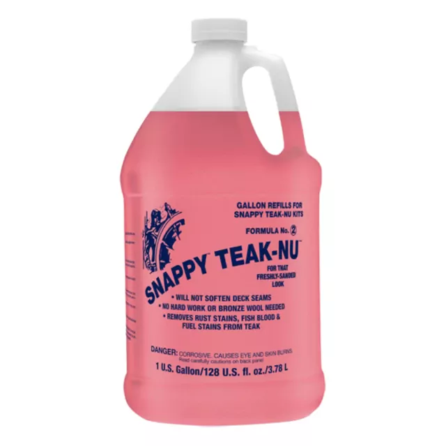 Snappy teak-nu brightner (STEP 2) 3.78Lt.-1GAL   / Καθαριστικό Teak