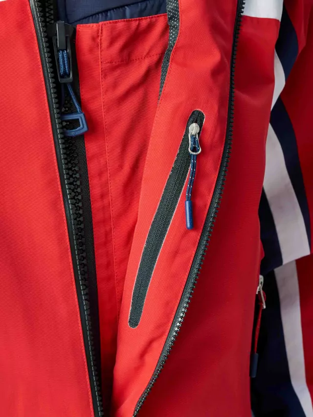 Νιτσεράδα με κουκούλα Ανδρική  SAIL JACKET Κόκκινο Χρώμα