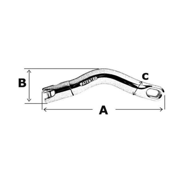 Συνδετικό περιστροφής άγκυρας Twist 6/8mm