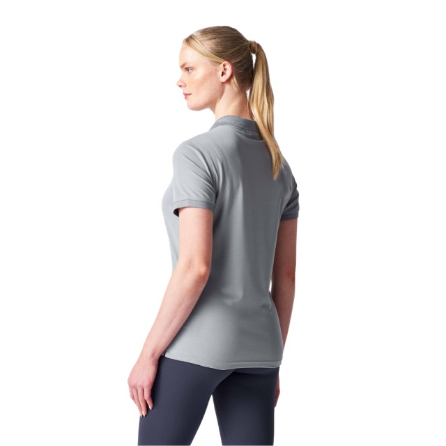 T-Shirt Polo Womens Dri-Fast Navy Titanium