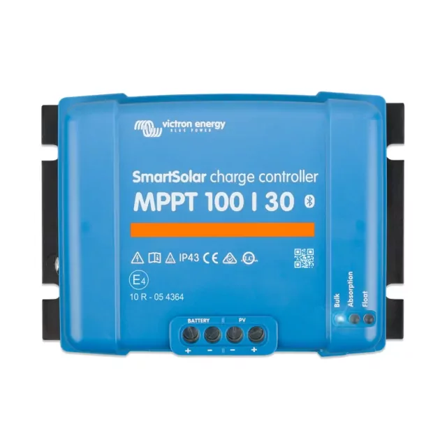 Victron SmartSolar MPPT 100/30 Solar charge controller for solar panels - 24V 30A