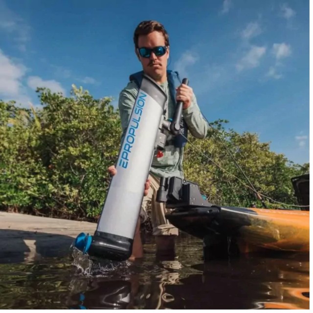 eLite Electric Outboard Motor 1.5 hp Long Shaft  (6.7kg+1kg bracket)