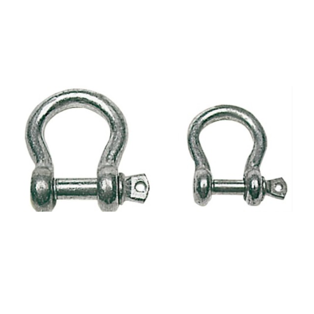 HDG steel bow shackle