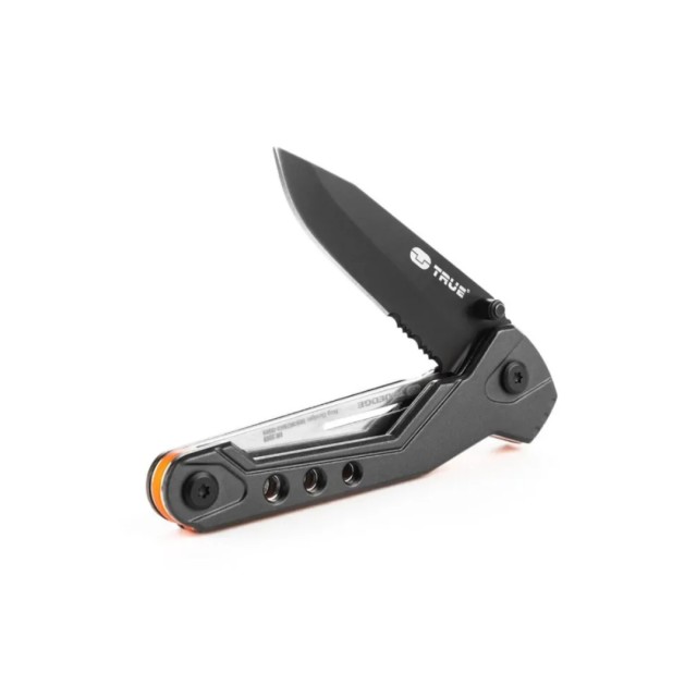 Trueblade Pocket Knife Black with Blade made of Stainless Steel