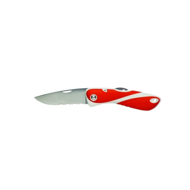 Aquaterra Knife Single Seperated Blade Red/White