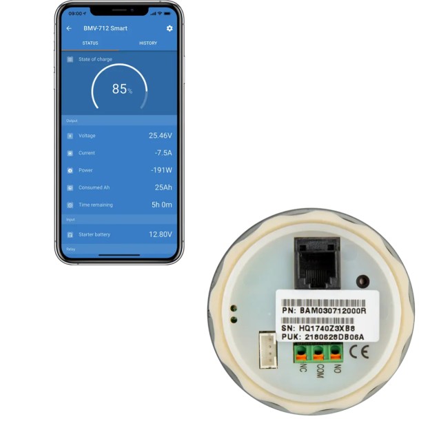 Smart BMV-712 Battery Monitoring System