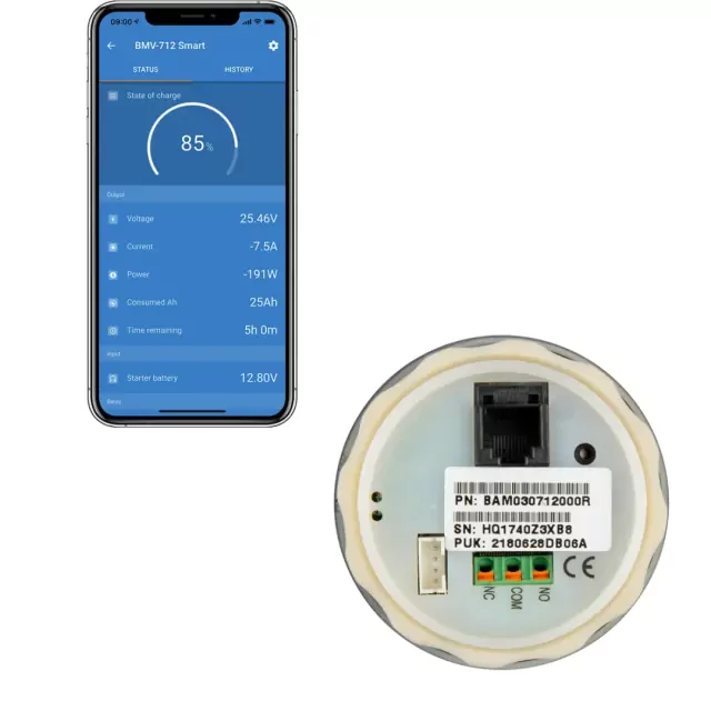 Smart BMV-712 Battery Monitoring System