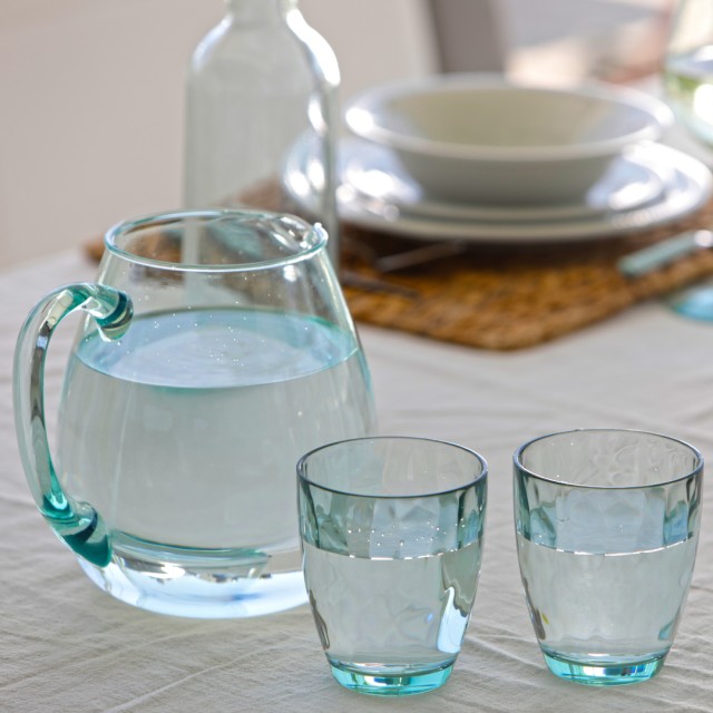 Κανάτα Νερού από Ακρυλικό διάφανη Φ14cm 2,5lt Bahamas