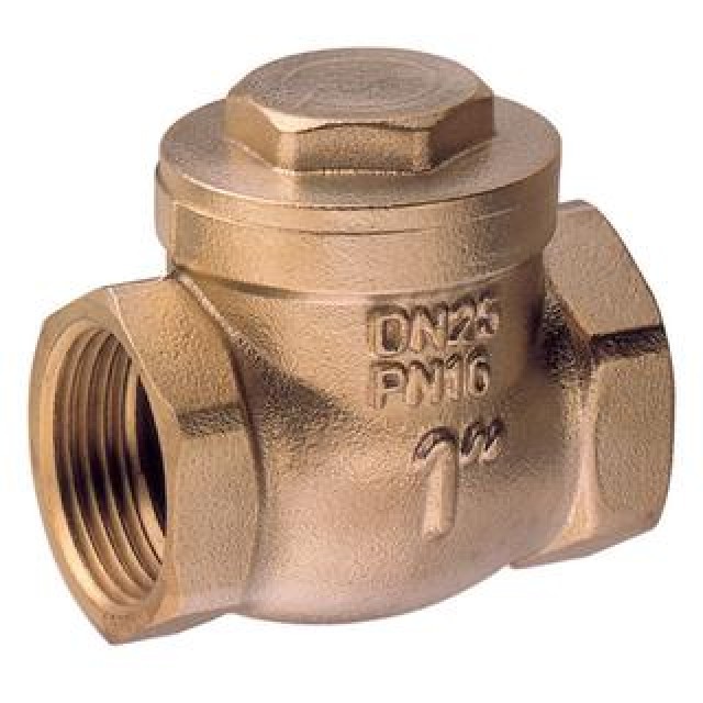 Swing check valve metal tightness