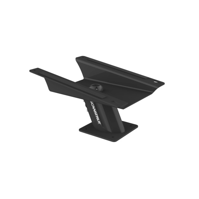 Aluminium PowerTower - 150mm / 6 for Starlink Flat High-Performance / Black