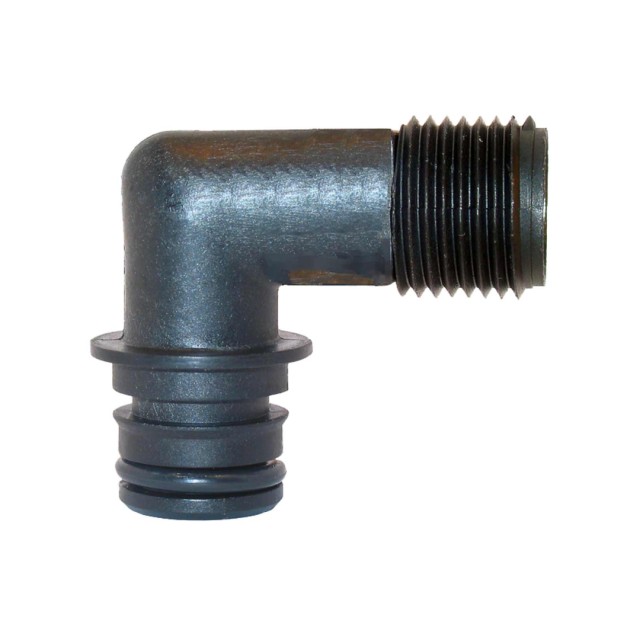 90° Quad-Port to 1/2 BSP Male Thread Elbow Kit (2-pack)