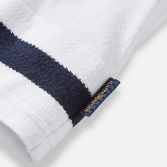 Mens T-Shirt Salcombe Tee - White