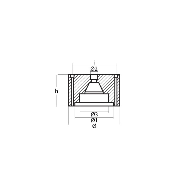 Anode Riva propeller nut Φ155 Riva Mercurius II